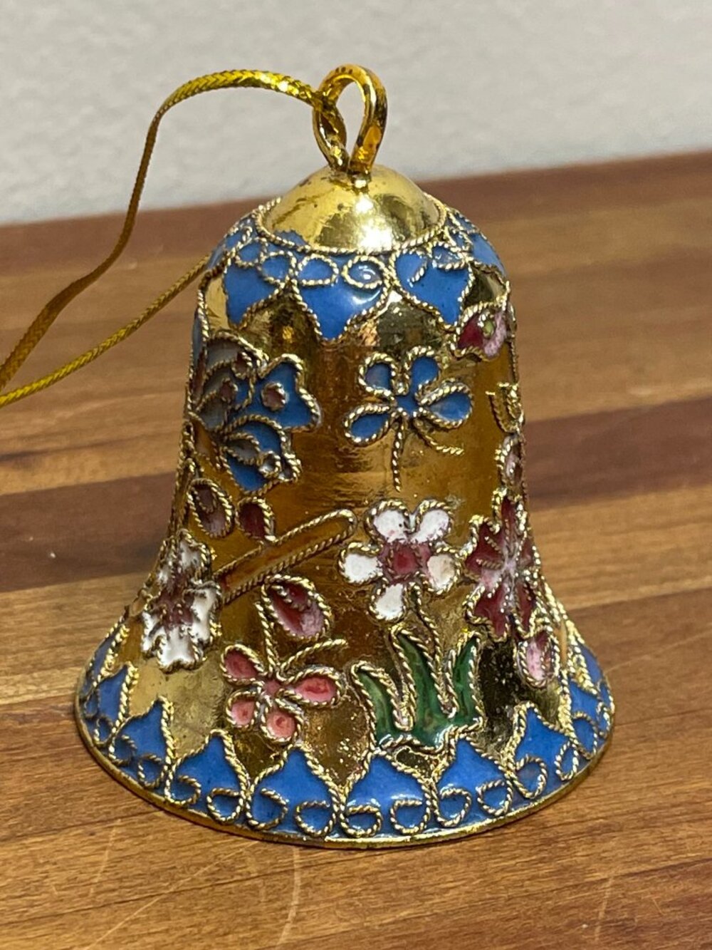Vintage Christmas Bell Ornament